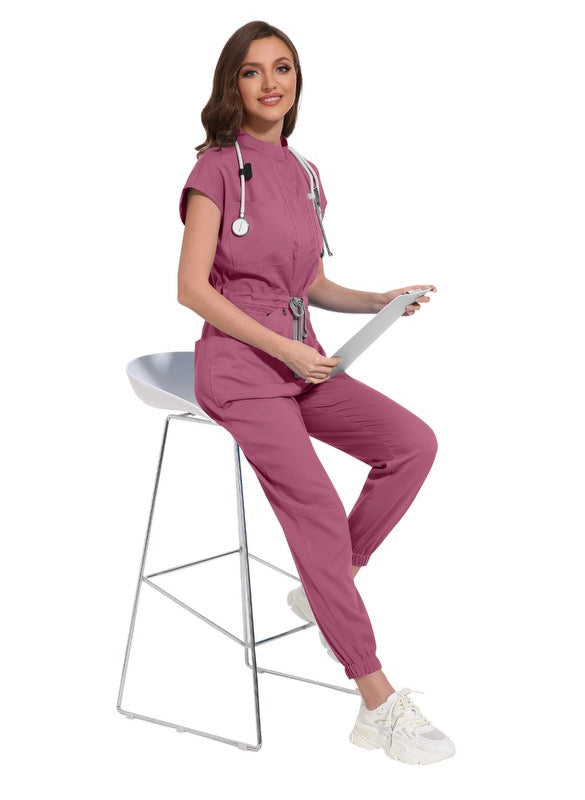 Graham Co. Scrub Jumpsuit